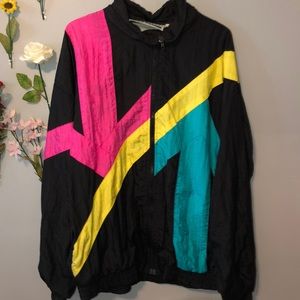 Colorful Longstreet Windbreaker